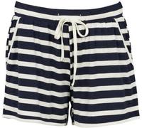 Missya Softness Shorts Marine gestreift Modal Small Damen