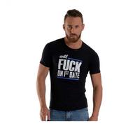 Mister B Shirt FUCK ON FIRST DATE, S