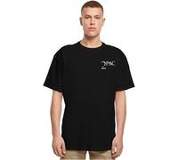 Mister Tee Oversize-T-Shirt 2Pac "I Ain't Mad at Cha" Kurzarm L Schwarz
