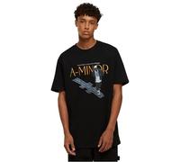 Mister Tee Oversize-T-Shirt A-Minor Schwarz Größe L