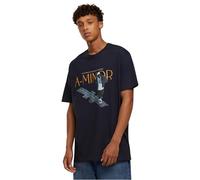 Mister Tee A-Minor Oversize Schwarz L