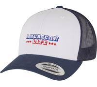 Mister Tee American Life Retro Trucker Cap MT3834 Navy/White/Navy