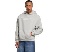 Kapuzensweatshirt "Upscale by Mister Tee Appreciate & Respect Fluffy Hoody", Herren, Gr. XXL, lightasphalt, 70% Baumwolle, 30% Polyester, UPSCALE BY MISTER TEE, bedruckt, Sweatshirts (84514920-XXL) li