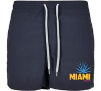 Mister Tee Badeshorts Miami Beach Swimshorts Navy-XL