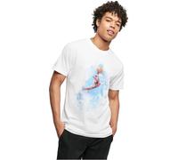 Mister Tee T-Shirt Basketball Clouds Weiß Größe XXL