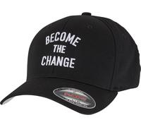 Mister Tee Become The Change Wording Wooly Combed Cap MT3898 Black-L/XL