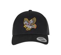 Mister Tee Bravery Eagle Trucker Cap 5-Panel Retro Trucker Cap Black, one Size
