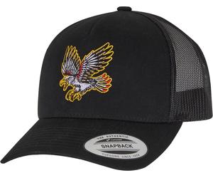 Mister Tee Bravery Eagle Trucker Cap 5-Panel Retro Trucker Cap MT3541
