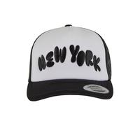 Mister Tee Bubbly NY Foam Trucker Cap one size black/white/black