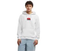 Mister Tee California Bear Patch Hoody White, XL
