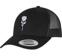 Mister Tee Cap Rose Retro Trucker MT2842 Black