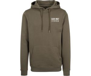Mister Tee Cash Only Hoody Olive-M