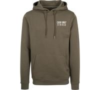 Mister Tee Cash Only Hoody Olive-XS