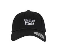 Mister Tee Champ Mode Dad Cap Low Profile Cotton Twill Black, one Size