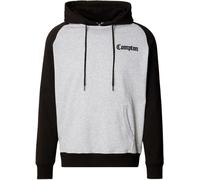 Mister Tee Compton Wording Emb Raglan Hoody MT3922 H.Grey/Blk-S