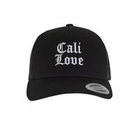 Mister Tee Cool Cali Love 5-Panel Retro Trucker Cap Black, one Size