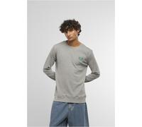 Mister Tee Courtside Sports Emb Light Crew Sweatshirt MT3923 Heather Grey-S