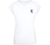 Mister Tee Damen A S Club Ladies Extended Shoulder Tee MST238 White-L