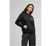 Mister Tee Damen Good Vibes Bow Ladies Fluffy Hoody MST253 Black-S