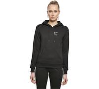 Mister Tee Damen Ladies Never On Time Hoody Black, XXL