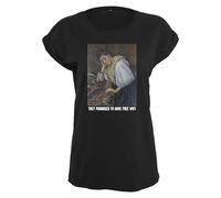 Mister Tee Damen Ladies No WiFi Tee T-Shirt, per Pack Schwarz (Black 00007), X-Small (Herstellergröße: XS)