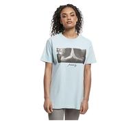 Mister Tee Damen Ladies Pray Tee Oceanblue, M
