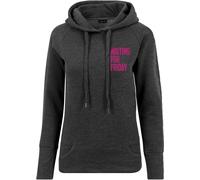 Mister Tee Damen Ladies Waiting For Friday Hoody Charcoal-XS