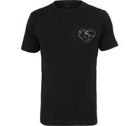 Mister Tee Damen Ladies World Love Tee Black-2XL