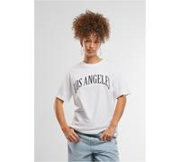 Mister Tee Damen Los Angeles City Wording Tee MST245 White-3XL