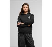 Kapuzensweatshirt MISS TEE "Miss Tee Lucky Cherry Ladies Fluffy Hoody", Damen, Gr. L, schwarz, 70% Baumwolle, 30% Polyester, bedruckt, Sweatshirts (21457259-L) schwarz