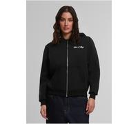 Mister Tee Damen Rise & Slay Ladies Fluffy Zip Hoody MST234 Black-2XL