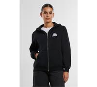 Mister Tee Damen Romantic Dreamers Ladies Fluffy Zip Hoody MST224 Black-XS