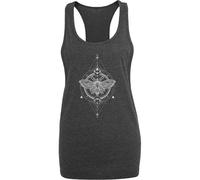 Mister Tee Damen T-Shirt Ladies Moth Tee Charcoal-XS