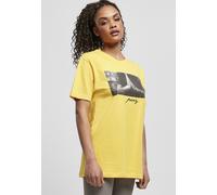 Mister Tee Damen T-Shirt Ladies Pray Tee Taxi Yellow-XS