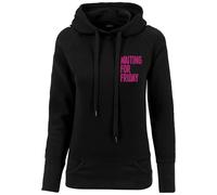Mister Tee Damen Waiting for Friday Hoody XS Black