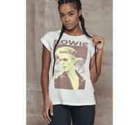 Mister Tee Ladies David Bowie Tee Frauen in Gr. XXL in Weiß