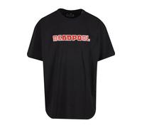 Mister Tee Deadpool Salty Popcorn Heavy Oversize Tee Black, XL