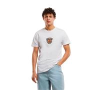 T-Shirt MISTERTEE "MisterTee Detroit Tiger Head Patch Tee", Herren, Gr. XL, weiß, 100% Baumwolle, bedruckt, normal, Rundhals, Shirts T-Shirt (76743758-XL) weiß