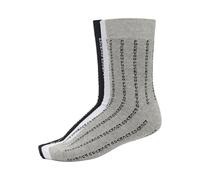 Mister Tee Socken Fuck You Unisex 3er-Pack Schwarz/Grau/Weiß 39-42