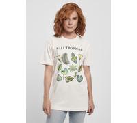 Mister Tee Female Shirt Ladies Bali Tropical Tee Pink Marshmallow-L