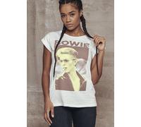 Mister Tee Female Shirt Ladies David Bowie Tee White-XL