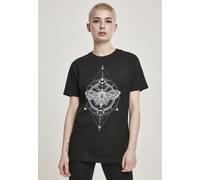 Mister Tee Female Shirt Ladies Moth Tee Black-XS