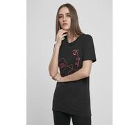 Mister Tee Female Shirt Ladies One Line Tee Black-XS