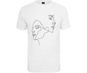 Mister Tee Female Shirt Ladies One Line Tee White-S