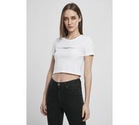 Mister Tee Female Shirt Ladies Tribal Cropped Tee White-L