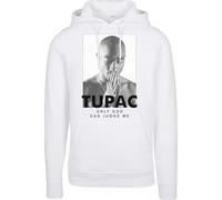 Mister Tee Herren 2Pac Prayer Hoody White, M