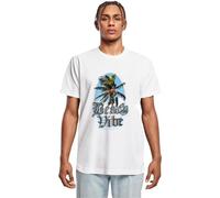 Mister Tee Herren Beach Vibe Tee White, M