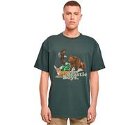Mister Tee Men's MT3129-Beastie Boys Animal Tee T-Shirt, Bottlegreen, M