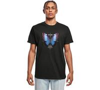 Mister Tee Herren Become The Change Butterfly Tee Black, XXL