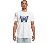 Mister Tee Herren Become The Change Butterfly Tee L White